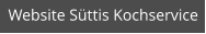 Website Süttis Kochservice