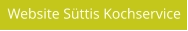 Website Süttis Kochservice